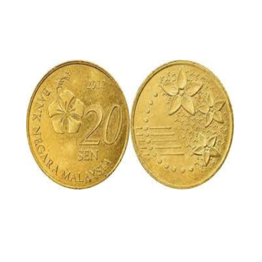 20 sen malasiya coin - Collection Bazzar