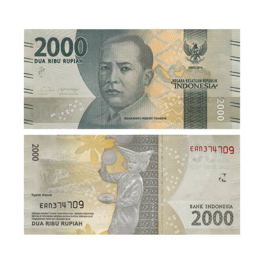 2000 Rupiah 	Bank Indonesia - Collection Bazzar