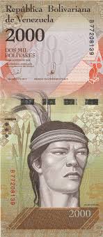 2000 venezuelan bolivar collectible - Collection Bazzar