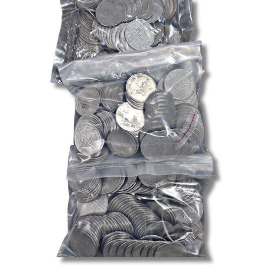 2005–2007 Rs. 2 Cross Coin – 100 Pcs Mix Year Packet | Excellent Condition