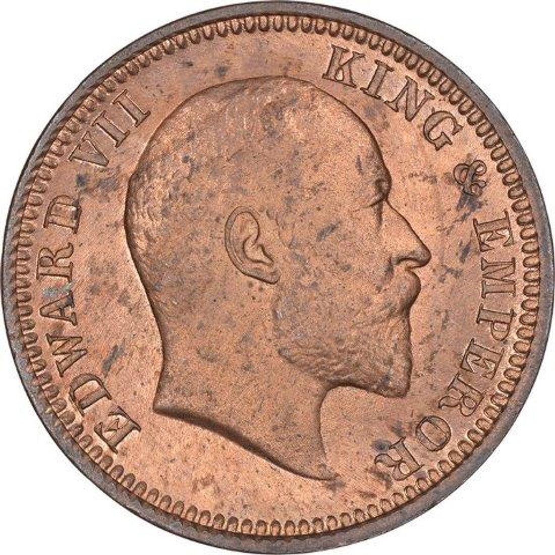 One Quarter Anna 1904 Edward VII King Given Different Good Condition