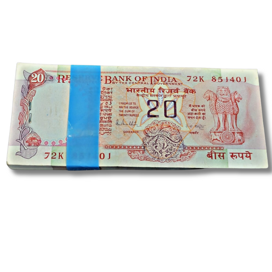 ₹20 Note Packet – 72K Prefix Serial 851401 | Ending 420 Number Note Included