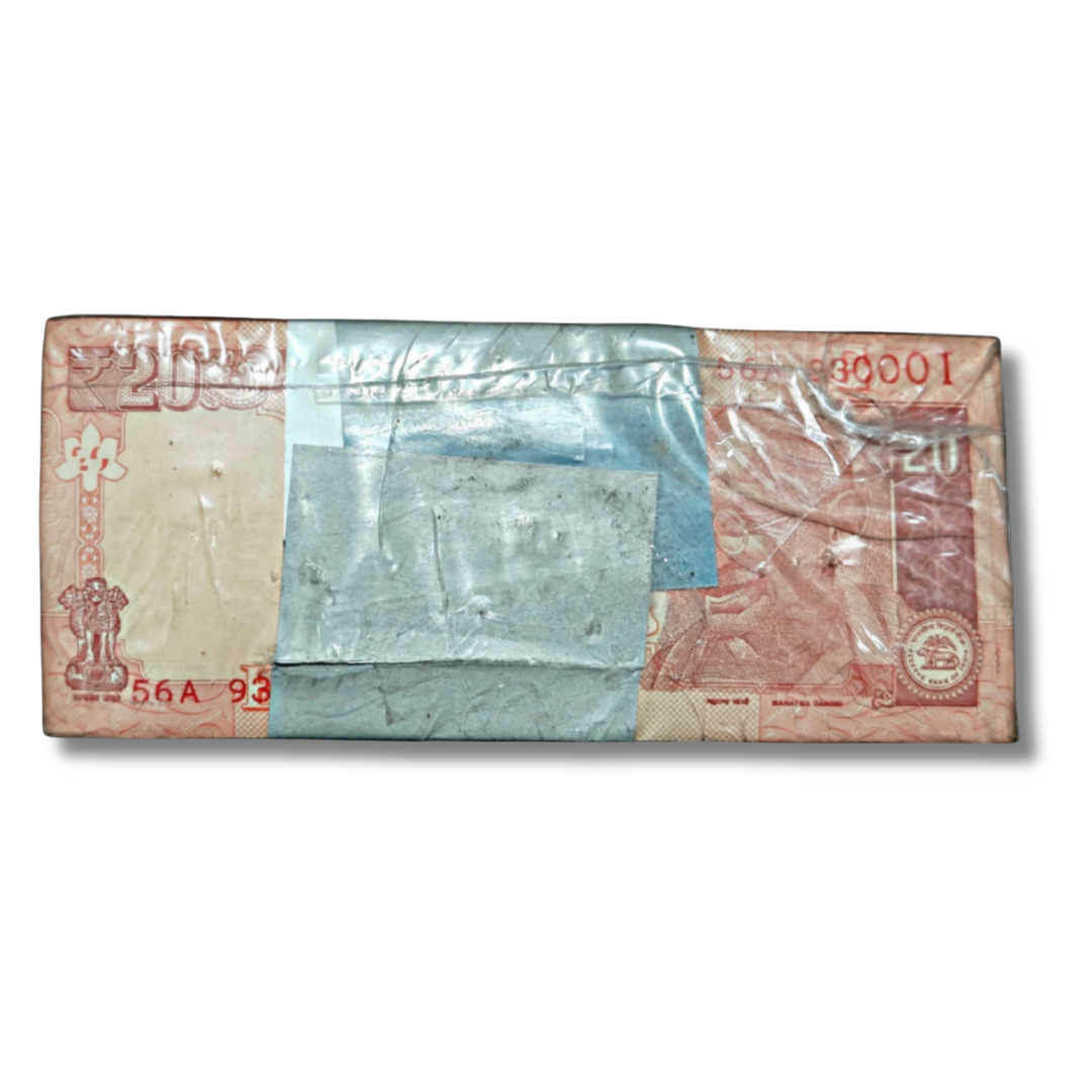 ₹20 Old Telescopic Rim Notes – Serial Starting 930001 | UNC Condition | 10 Packets (1000 Notes)
