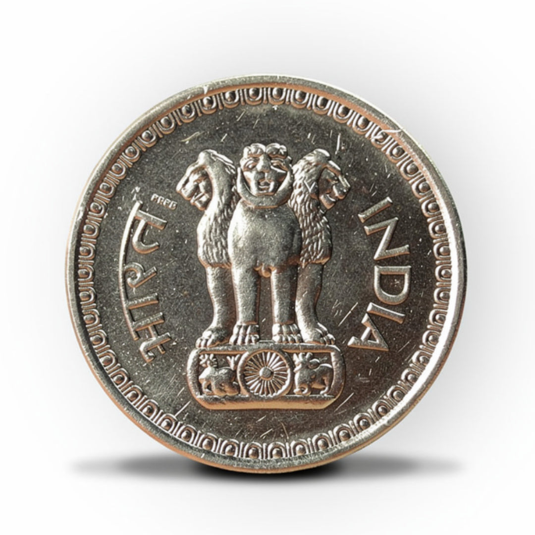25 Paise Year 1990 Old Coins India Collection - Collection Bazzar