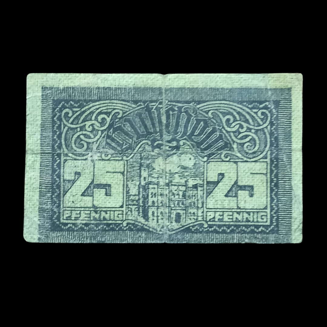 25 Pfennigs Local banknotes Weimar Republic District of Zittau - Collection Bazzar