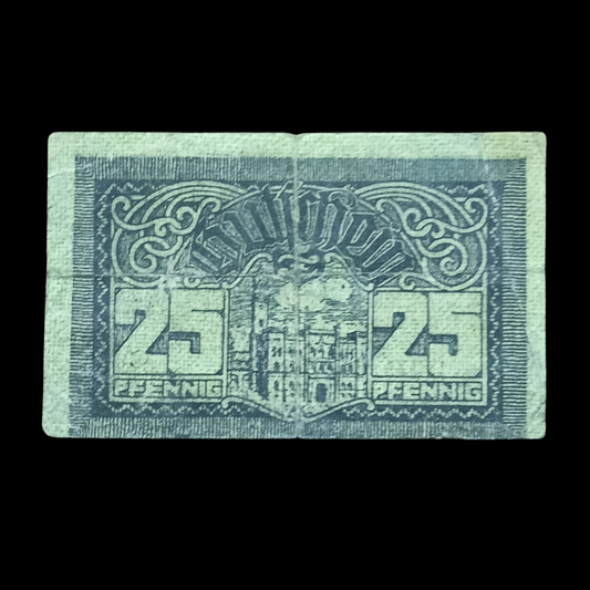 25 Pfennigs Local banknotes Weimar Republic District of Zittau - Collection Bazzar