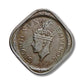 1942 2 Anna Coin – George VI King Emperor | British India Copper-Nickel (Excellent Condition)