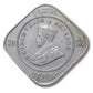 1947 2 Anna Coin – George VI King Emperor | Last British India Issue (Excellent Condition)