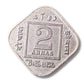 1919 2 Anna Coin – George V King Emperor | British India Nickel Coin (Excellent Condition)