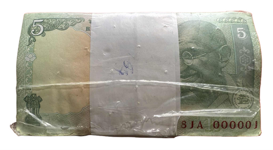 5 Tractor Note Full Rim 000001–001000 | Rare 1000 Notes Pack | Extremely Rare Collectible - Collection Bazzar