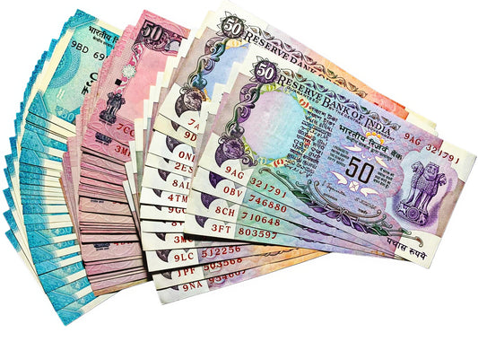 50Rs (F1 To F102) Till 2024, Total 102 Notes Signature Set. Unc rare extremely - Collection Bazzar