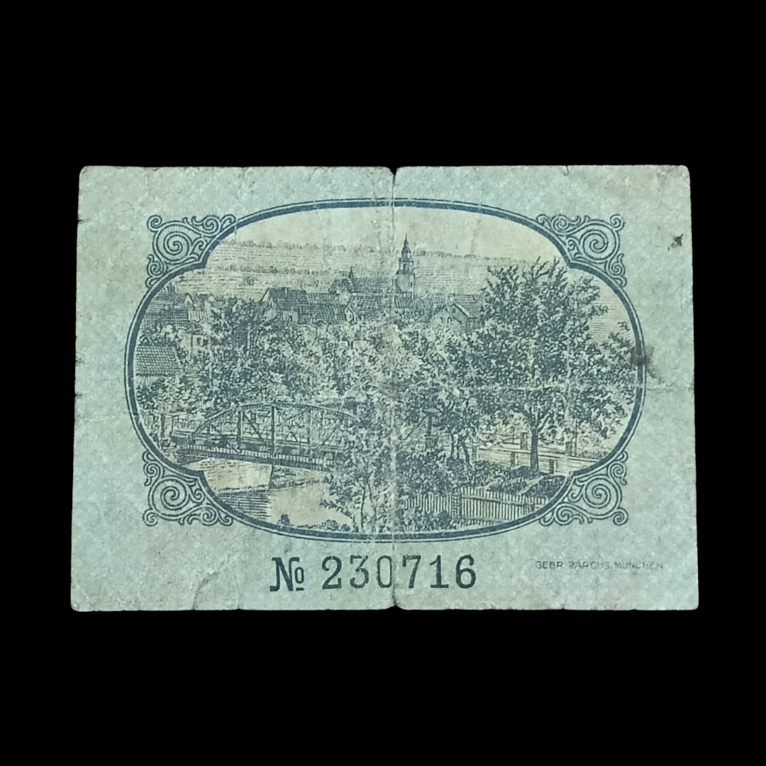 50 Pfennigs Local banknotes Municipality of Wiebelskirchen - Collection Bazzar