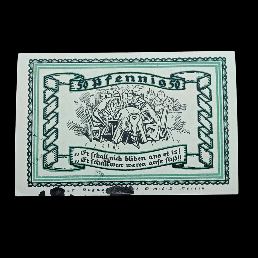 50 Pfennigs Local banknotes Weimar Republic District of Stolzenau - Collection Bazzar