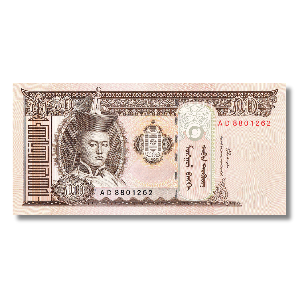 50 Togrog Mongolia unc condition - Collection Bazzar