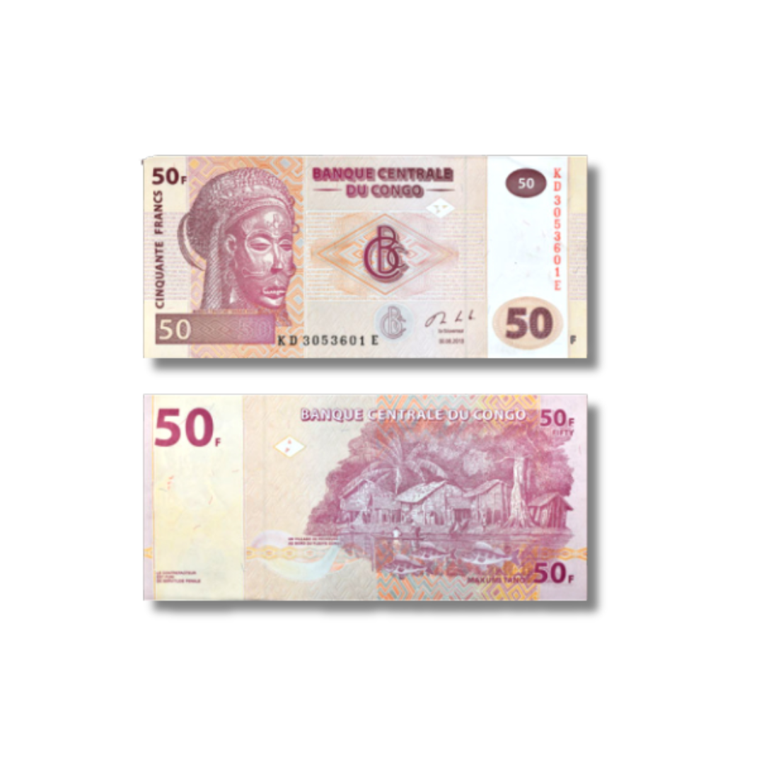 50 du Congo unc condition - Collection Bazzar