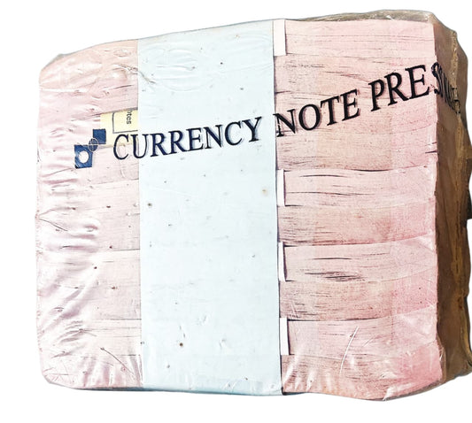 ₹50 rim packet sealed with 1000 notes signed by Raghuram Rajan rare collectible
