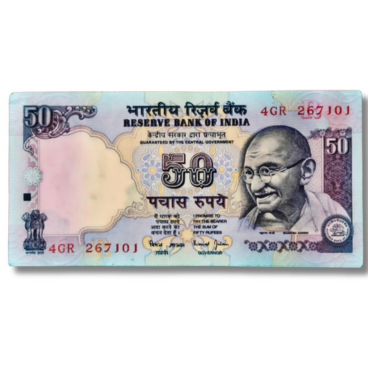 ₹50 Note Packet Serial 267101 | Includes Holy 108 Number | Bimal Jalan