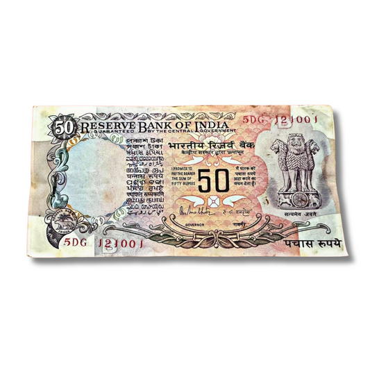 ₹50 Rare Birthday Note Packet - 12 October 2001