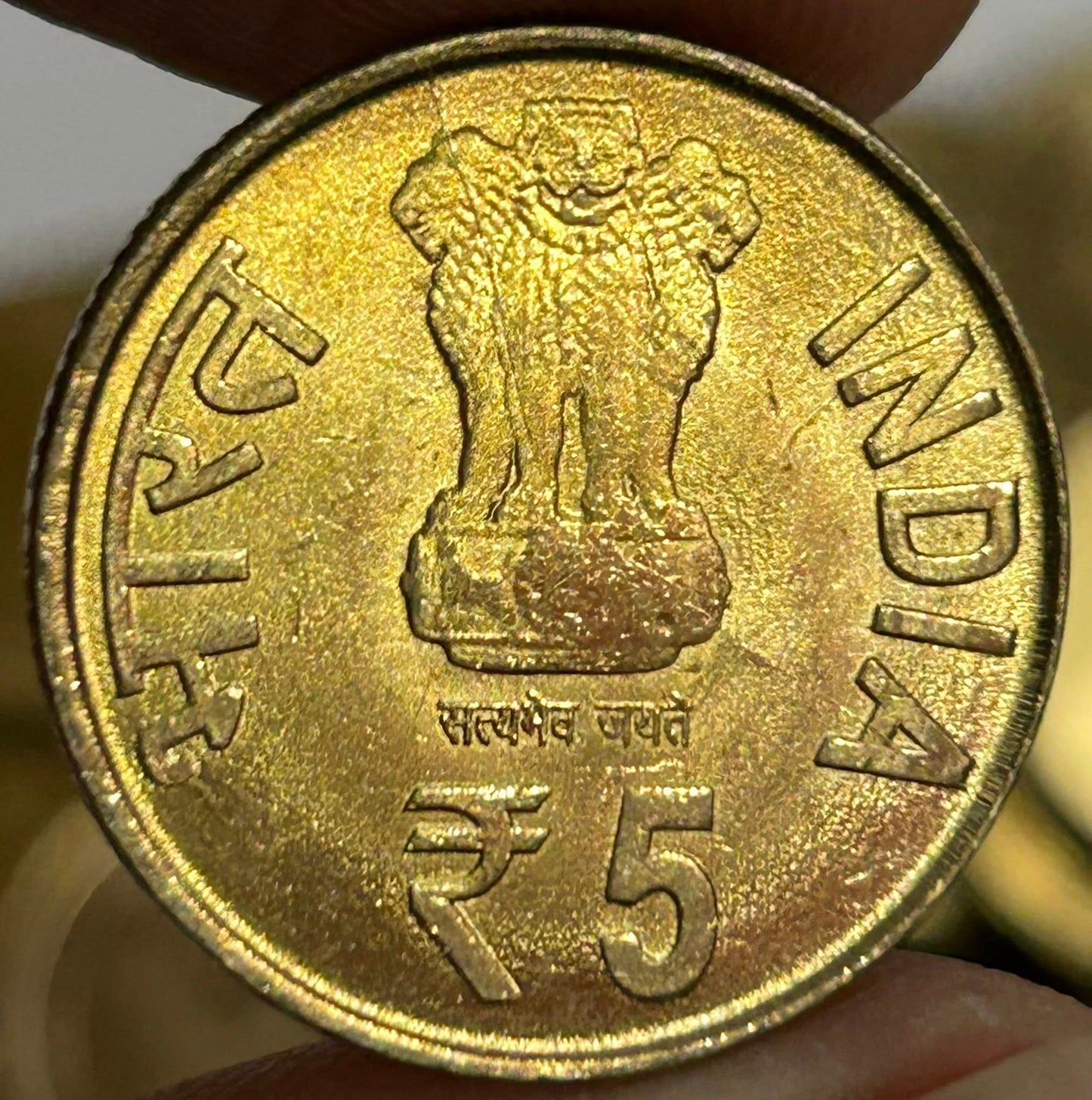 Rs 5 SWAMI VIVEKANANDA ( C ) MINT SCARCE  100PCS LOT ( GEM GRADE ) ISSUED