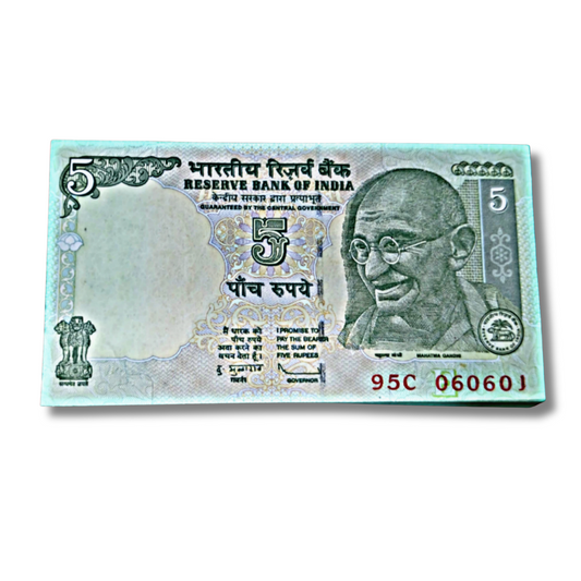 ₹5 Gandhi Birthday Note Packet – 06 June 2001