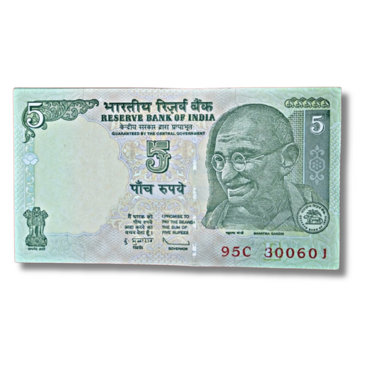 ₹5 Gandhi Birthday Note Packet – 30 June 2001