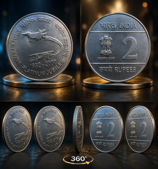 Rare Air force 2 Rupees Coin Extrmly rare
