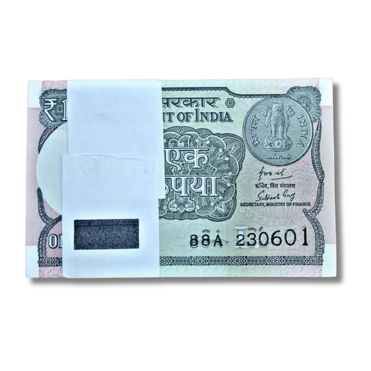 ₹1 Birthday / Anniversary Note Packet – Prefix 88A Serial 230601 (23 June 2001)