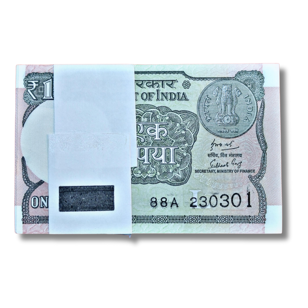 ₹1 Birthday / Anniversary Note Packet – Prefix 88A Serial 230301 (23 March 2001)