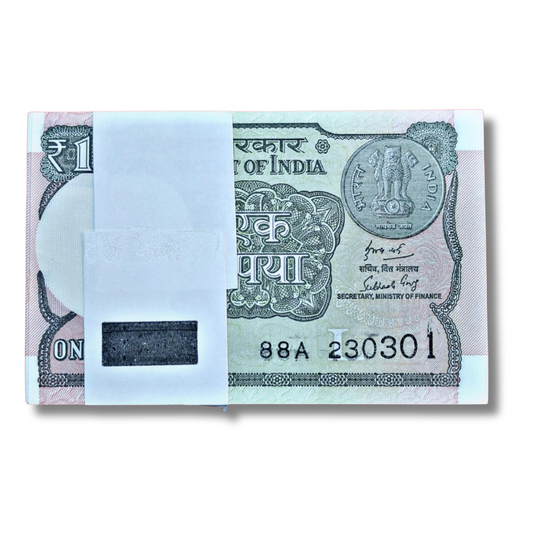 ₹1 Birthday / Anniversary Note Packet – Prefix 88A Serial 230301 (23 March 2001)
