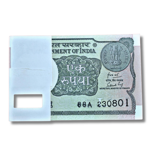 ₹1 Birthday / Anniversary Note Packet – Prefix 88A Serial 230801 (23 August 2001)