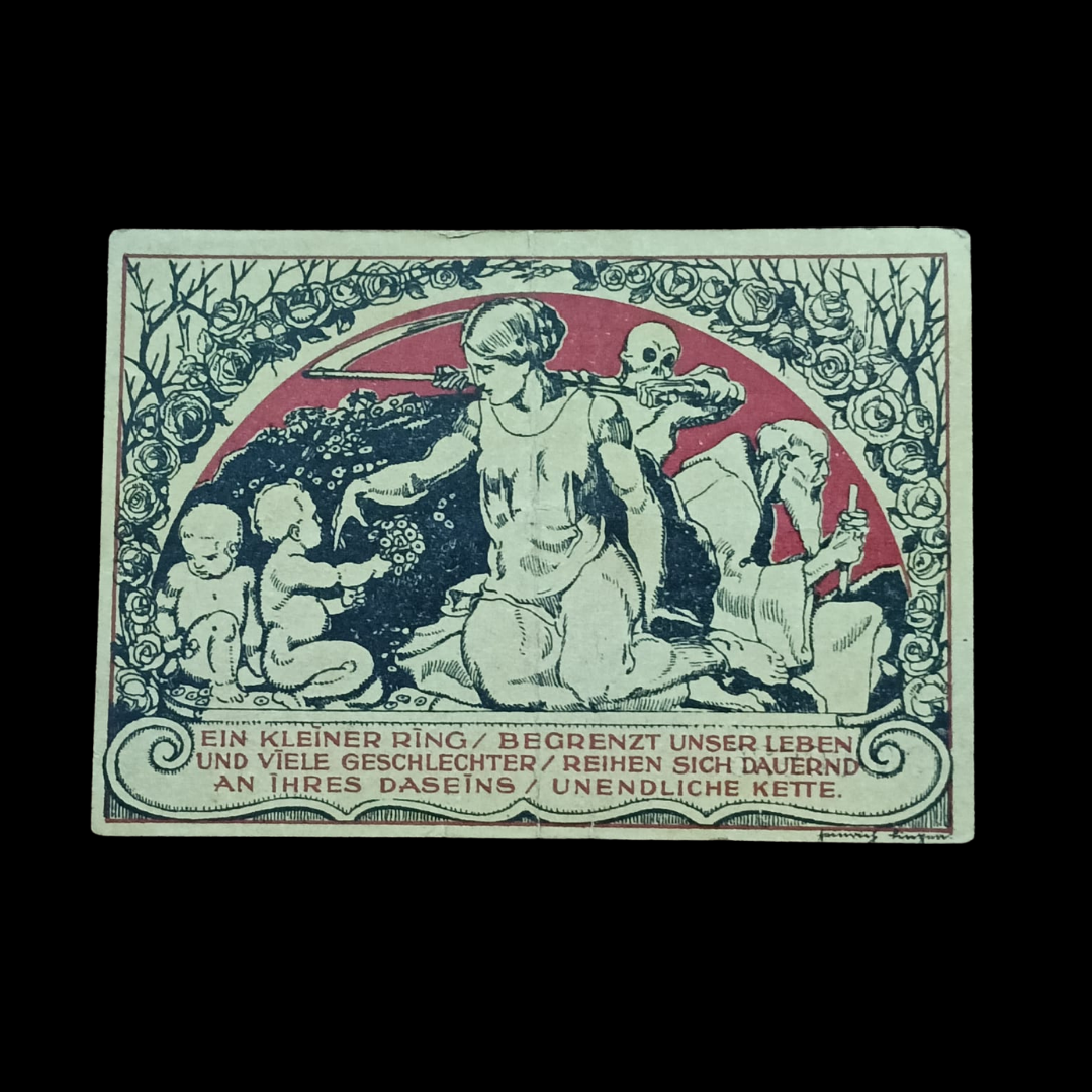 50 Pfennig Notgeld City of Weimar (Thuringia) Weimar Republic