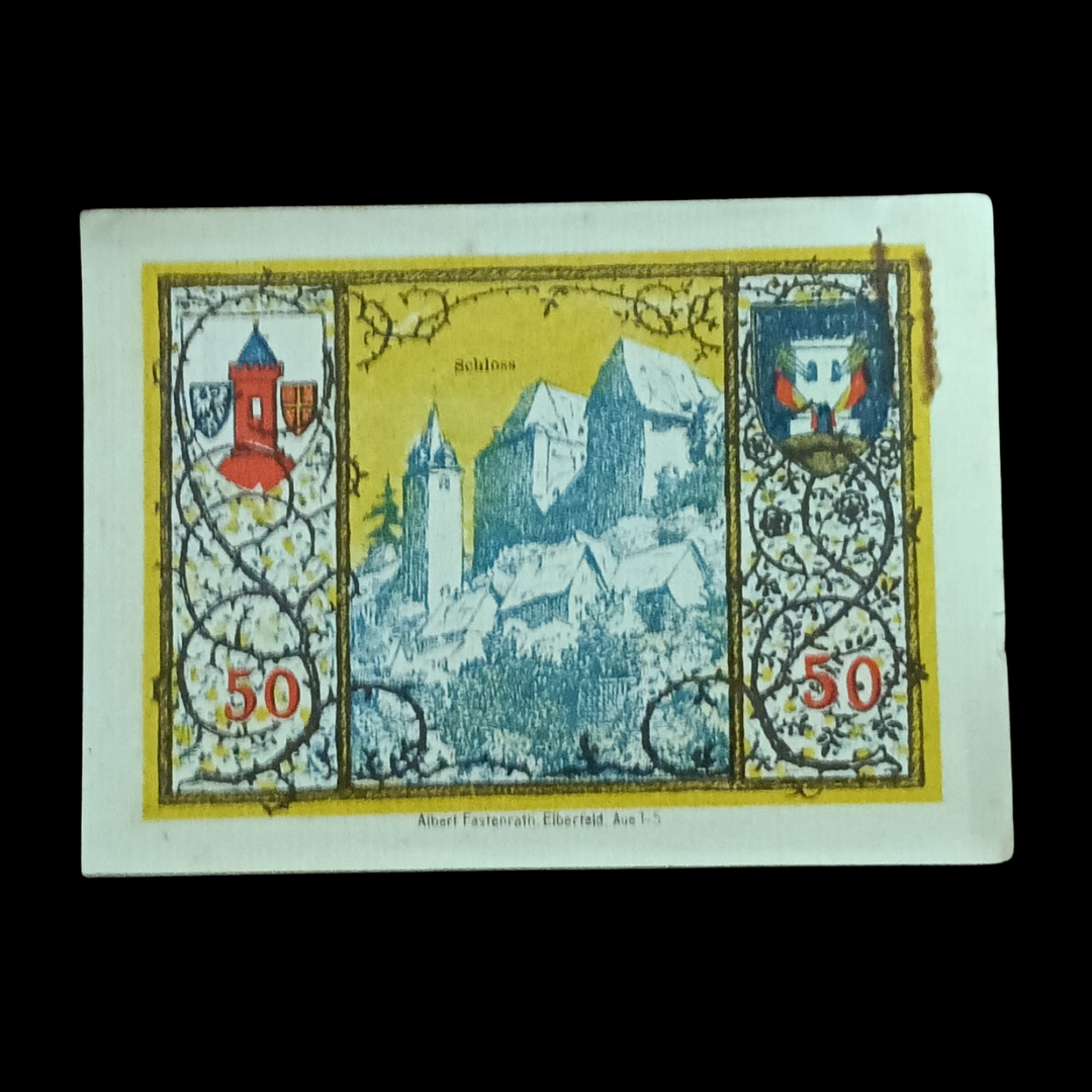 50 Pfennig Notgeld City of Westerburg (Germany) 1920