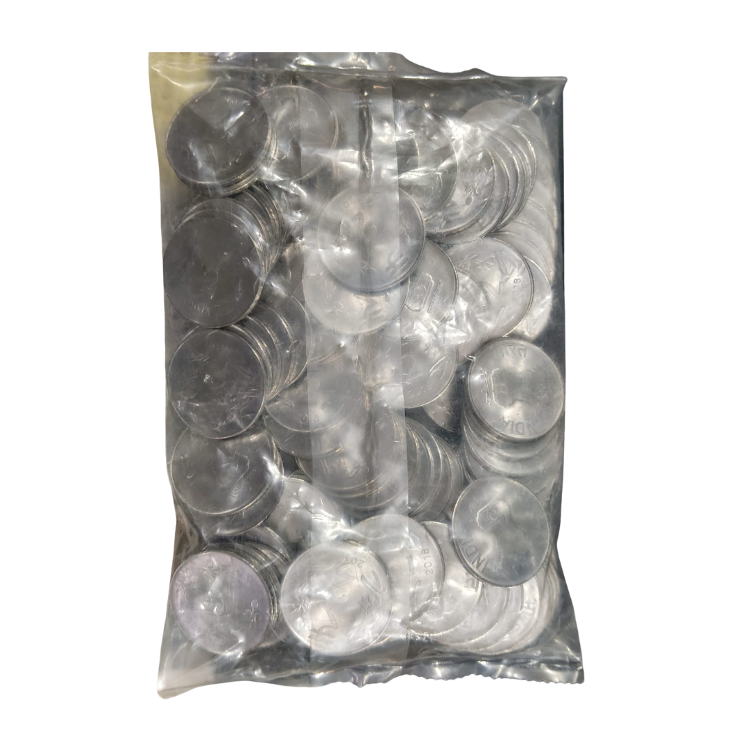 Rs 2 Coin Floral Design Given Any Year Any Mint 100 PCS Packet