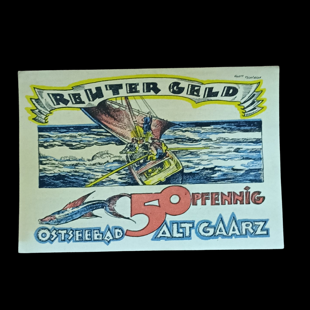 50 Pfennigs Local banknotes Municipality of Alt Gaarz