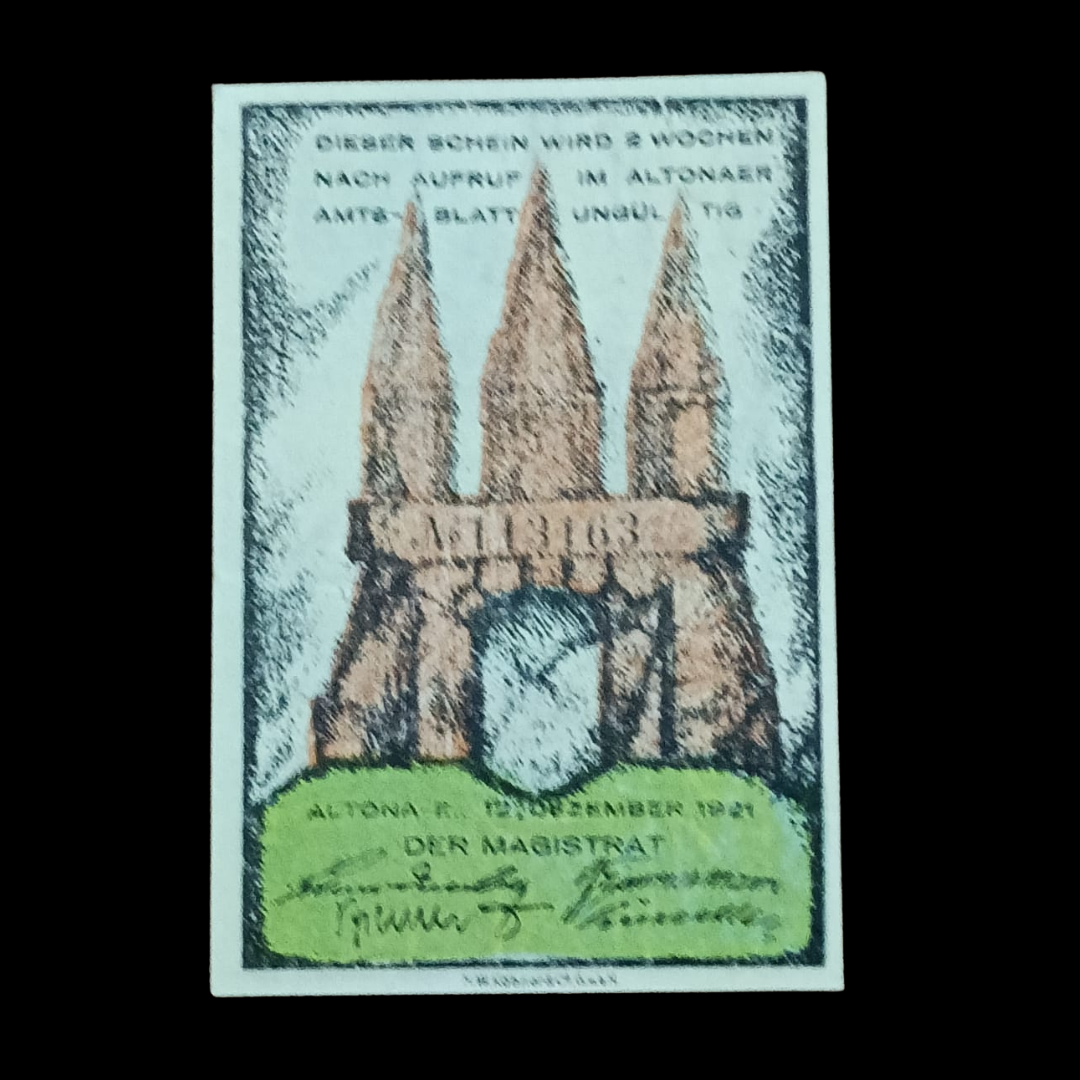 40 Pfennig Notgeld City of Altona (Prussian province of Schleswig-Holstein)