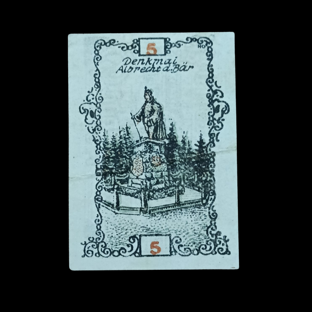5 Pfennig Notgeld City of Ballenstedt (Magistrat Ballenstedt im Ostharz)