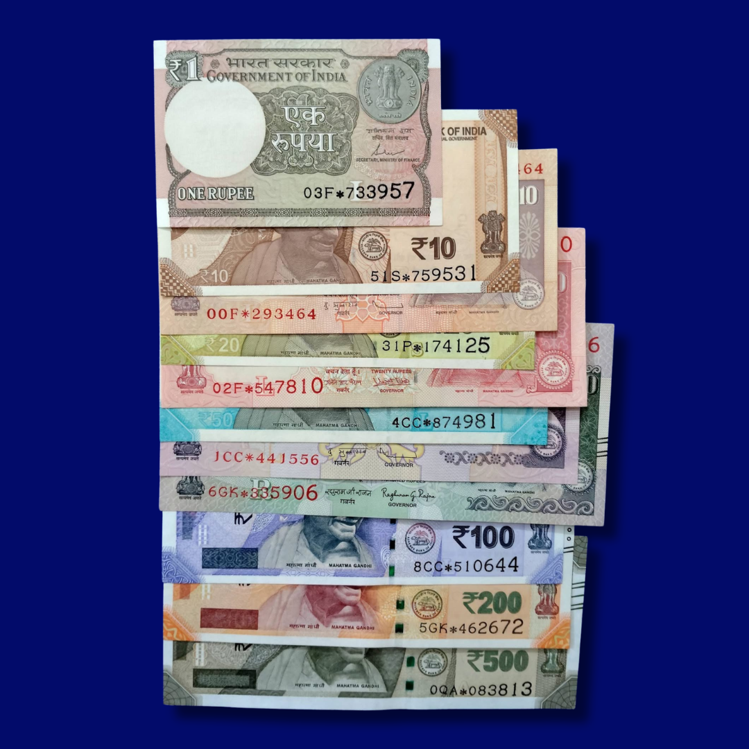 All Denomination Star Sets 1 10 20 50 100 200 500 old and new design rare - Collection Bazzar
