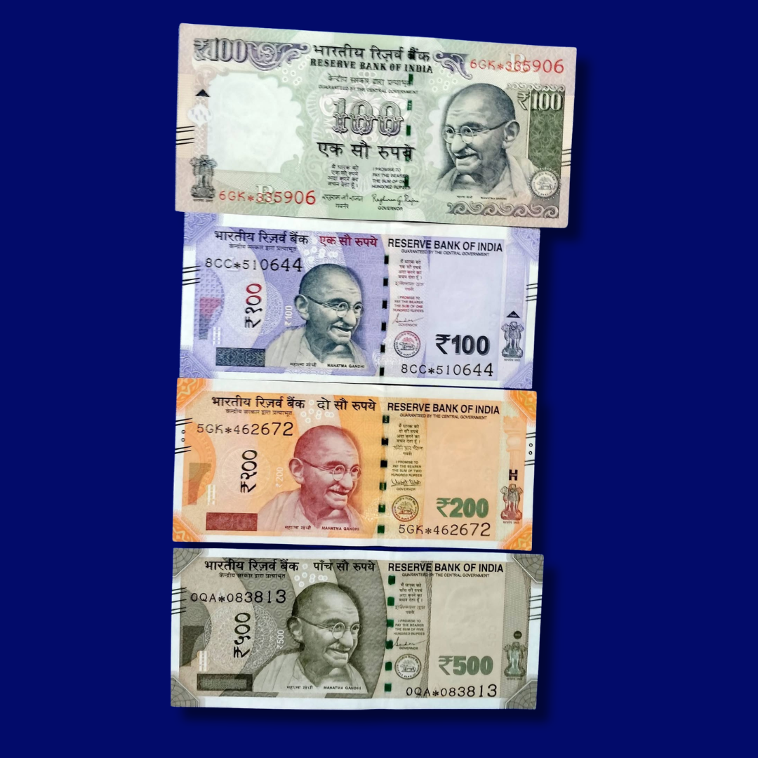 All Denomination Star Sets 1 10 20 50 100 200 500 old and new design rare - Collection Bazzar