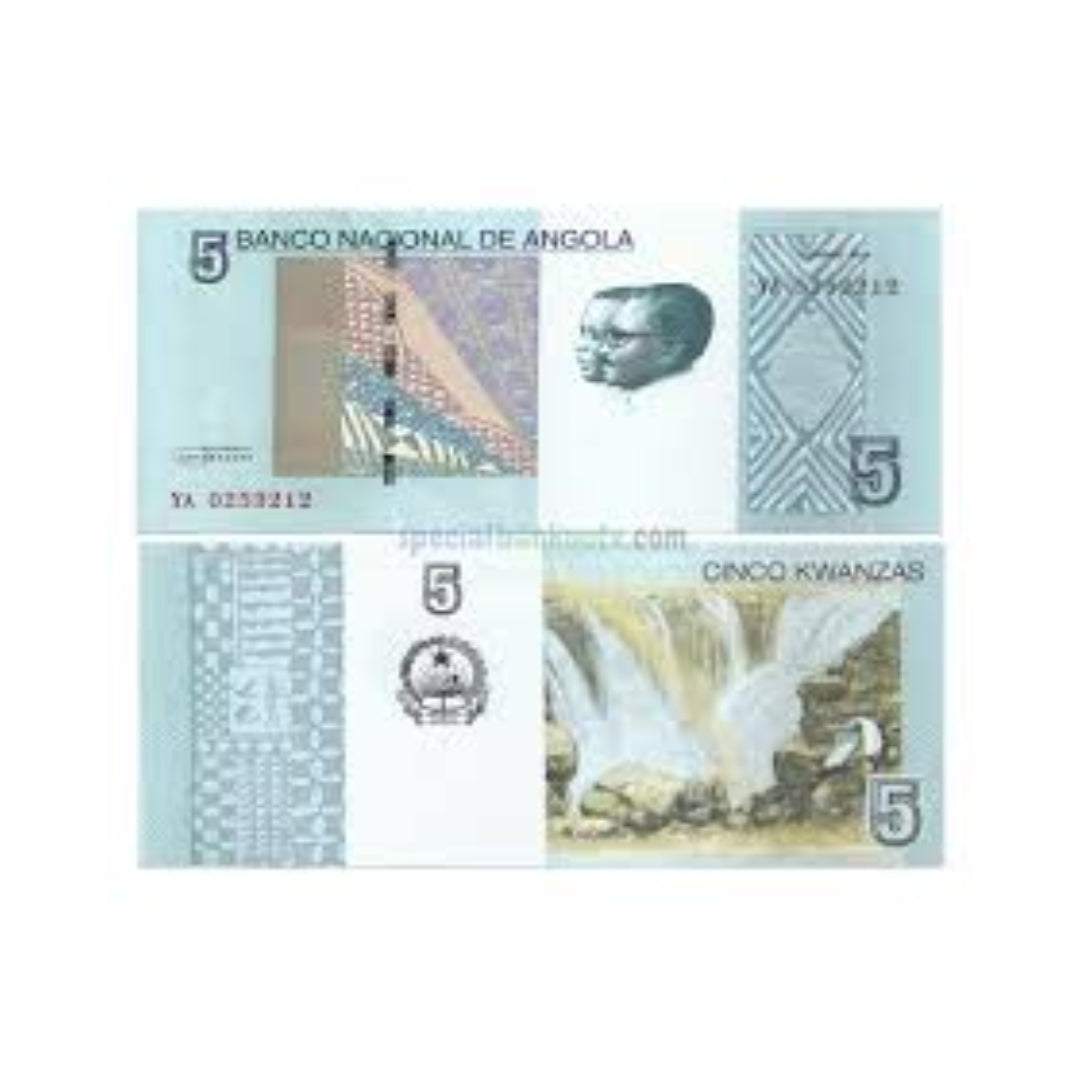 5 Banco Angola unc condition - Collection Bazzar