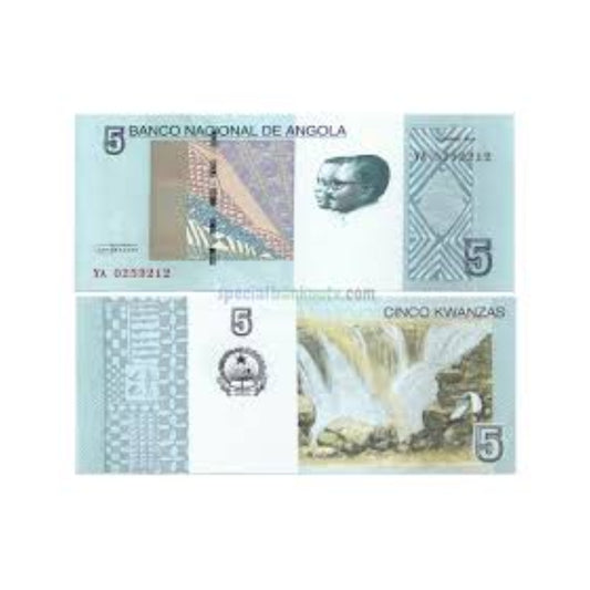 5 Banco Angola unc condition - Collection Bazzar