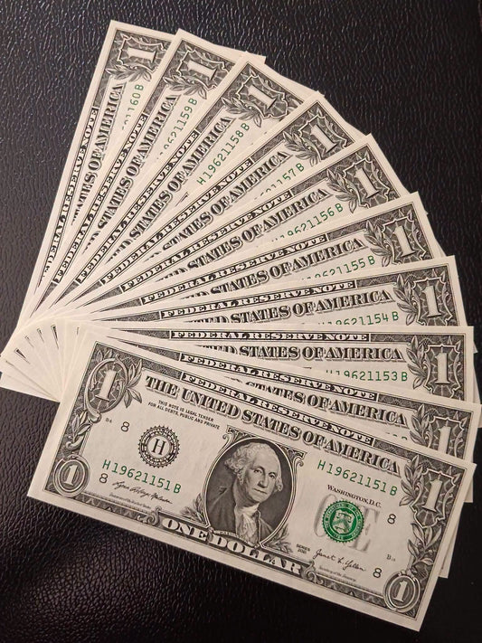 Buy 1 Dollar 10 pcs lot United States of America rare limited stock - Collection Bazzar
