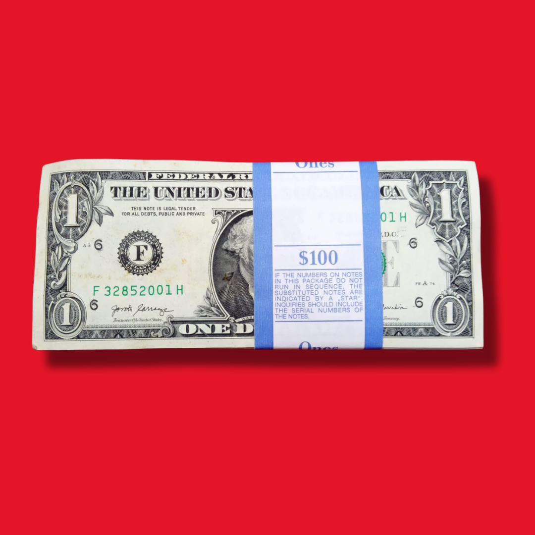 Buy 1 Dollar Serial Packet United States of America Rare Collectible - Collection Bazzar