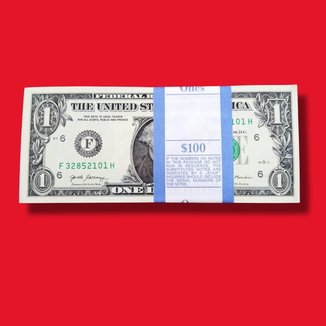 Buy 1 Dollar Serial Packet United States of America Rare Collectible - Collection Bazzar