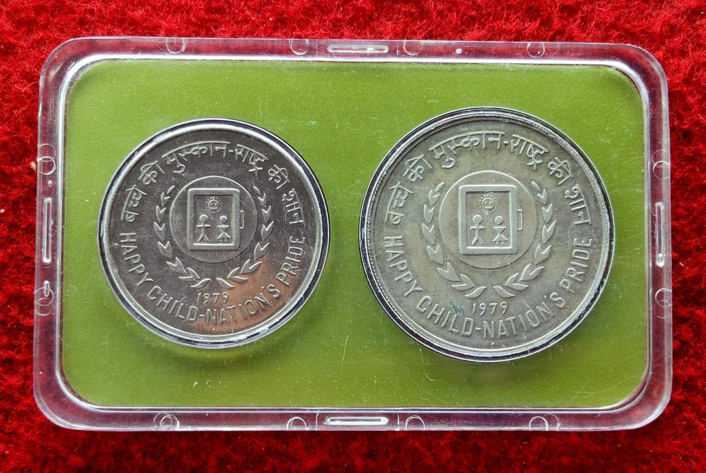 Buy 1979 India Development Oriented silver coin in Rs 10 & Rs 50 - Collection Bazzar