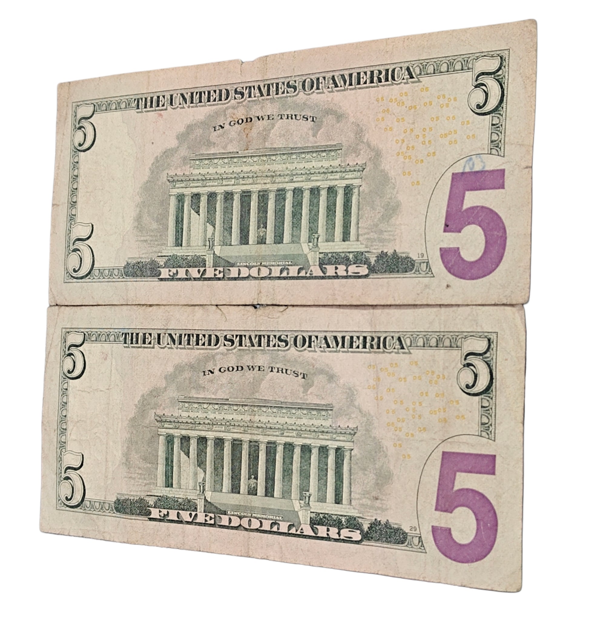 5 dollars 