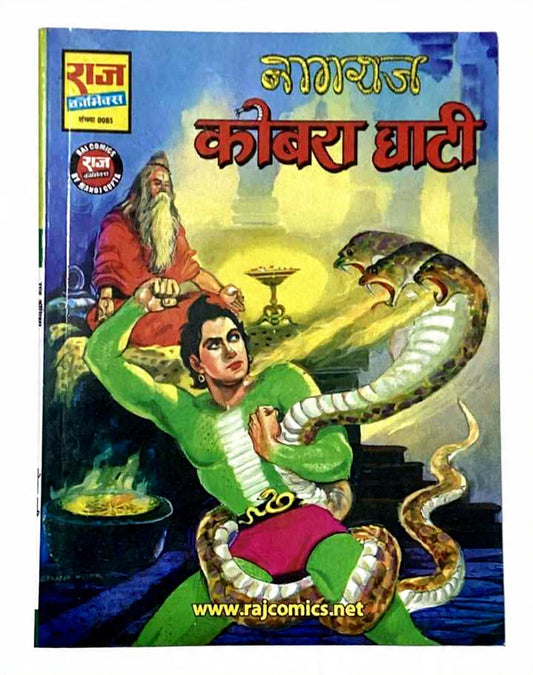 Buy Raj Comics Nagraj aur cobra ghati Rare Vintage Collectible - Collection Bazzar