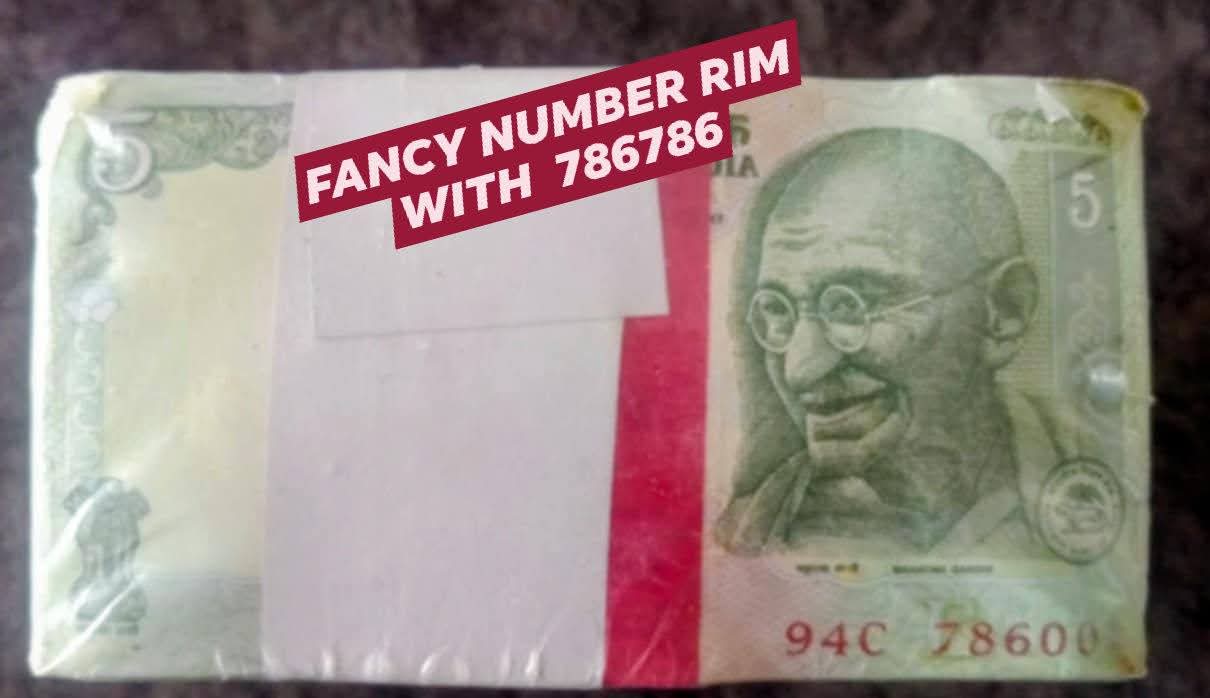VERY VERY RAREST OF RARE SCARCE FIVE RUPEES FANCY SERIAL GEM UNC RIM
BID START FACE VALUE RS 5000

SERIAL-786001 to 787000

PREFIX & INSET 94C 

GOVERNOR-INVISIB

SHIPPING RS - Collection Bazzar