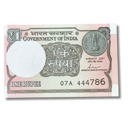 Buy Rs 1 Fancy Note – 444786 Ending 786 | Shaktikanta Das | Year 2018 | UNC Condition

