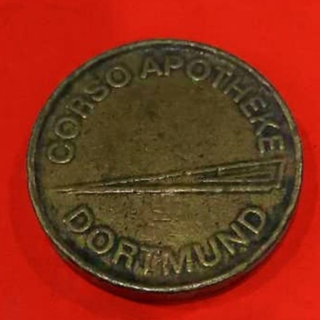 Corso Taler Corso Apotheke Dortmund  Pharmacy Token - Collection Bazzar