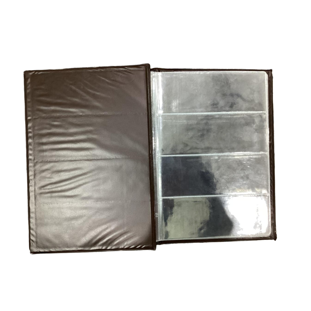 Currency Note Album (136 Pocket) – 34 Pages, 4 Dividers Collectors Edition - Collection Bazzar